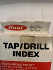 Huot Hss Tap   Drill Index  6-40 To 1 2 -20 C-l Gtd Brand New Old Stock Box1-10