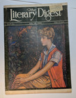 Vintage 1930 The Literary Digest Magazine Lot Of 4 - Beautiful Cover Art   Ads