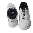 Dexter  Bowling Shoes Mens 10 5m D White Black Leather Ricky Iv Euc