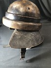 Wwii Spanish Tanker Military Helmet W  Liner   Chinstrap   Insignia