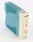  lot Of 3  Mean Well 24vdc 20 Watt Power Supply  Mdr-20-24 Din Rail Mount