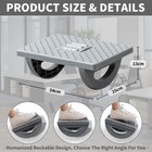 Casazenith Foot Rest For Under Desk At Work - Ergonomic Foot Stools For Under   