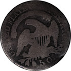 1833 5c Capped Bust Silver Half Dime   Good Details - Bent