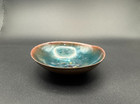 Vintage Enamel On Copper Small Bowl