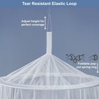 Mosquito Net Bed Canopy Single To King Conical Travel Decorative With Hanging   