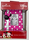 N o s  Disney 2017 Hallmark Christmas Ornament Minnie Mouse Pink Picture Frame