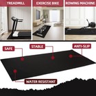 Fitvids High-density Home Gym Equipment Mat 1 4-inch Nonslip Pvc Floor Protector