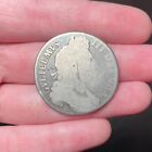 Love Token Engraved  y  Kelfick  1782 Date England Silver Half Crown 1696 Z128