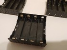 2pcs 18650 X 4 Battery Holder Abs Plastic Case Dip Parallel series W pin