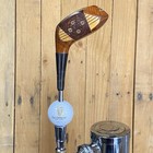 Guinness Beer Tap Handle Vtg 5 Wood Persimmon Driver Golf Club   Golf Ball