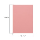40 Sheet Colored Vellum Paper Light Pink 8 3  X 5 9  Printable Vellum Paper