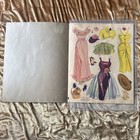      Vtg 1951 Betty Grable Paper Dolls        Uncut     Hollywood Glam      Rare