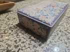 Vintage Schrafft s Chocolates Metal Hinged Candy Tin Box Floral Design Ny Boston