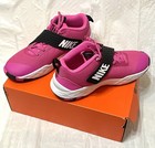 Nike Kids Team Hustle D 12 Pink Black Athletic Basketball Shoes New W Box 6y