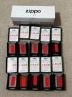 Vintage 1996 Zippo Pinup Girls Lighter Lot Of 10 Nos Unfired Display Box 1617