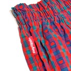Vtg Osh Kosh B gosh Apple Plaid Pull On Pants 18m Gingham Check Red Green Blue