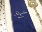 Florentine By Bristol Antique Cake Knife And Server Fleur De Lis