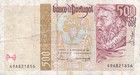 Portugal  500  Escudos  11 9 1997  Series  49 A  Circulated Banknote X 22
