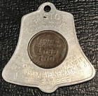 Encased Coin Xf au 1950 D Lincoln Cent Umstot Boat   Marine Equipment Newark Nj
