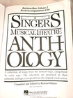 The Singers Musical Theatre Anthology For Batriton bass  With 2 Cd s  - Volume 1