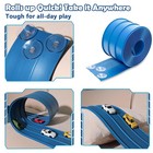 3-lane Flexible 15ft Race Track For Kids - Compatible W  Diecast Cars