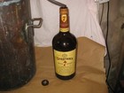 Huge Antique 25 Gal Copper Moonshine Still W coil  1 Gallon Seagrams Bottle Lqqk