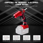 Cordless Hot Melt Glue Gun  For Milwaukee 18v Battery For Crafts tools Diy Kits