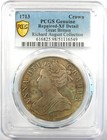 1713 Britain England Uk Anna Silver Crown Coin - Certified Pcgs Xf Details  ef 