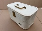 Lady Baltimore Starline Vanity Train Case W mirror 1950s Vintage Travel Suitcase