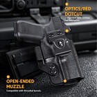 Iwb Kydex Holster For Glock 17 19 Gen  3-5  23 32 Gen 3-4  19x 44 45 g19 Gen5mos