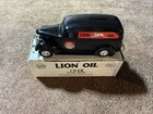 Ertl  - Lion Oil 1938  Chevy Panel Truck  Bank  1993  No  2 In Series