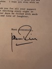 Joan Rivers 1986 Typed Letter Signed Autographed Coa Vintage Joan Rivers