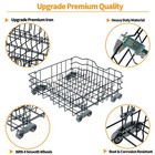 Wd28x25960 For Ge Dishwasher Lower Rack Assembly Oem Replacement