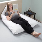 Pregnancy Maternity Body Pillow U Shape Full Body Contour 60 Inch Support