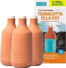 Self-watering Terracotta Olla Pot  pack Of 3   700ml Provides 1 Week Of Precisio