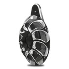 Black Cnc Drift Horn Cover Kits For Harley Touring Big Twin Road King 1991-up