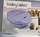 Babycakes Mini Cake Pop Maker Purple Makes 12 Non-stick Cake Balls Cp-12