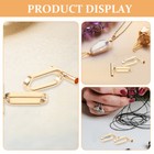  2pcs Horizontal Diy Brooch Pin Converter Brooch Converter For Changing Brooches