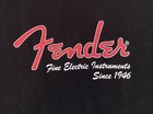 Vintage Fender Stratocaster Electric Guitar T Shirt Xl Hanes Y2k 