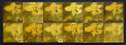 Set Of 12 Antique England Pottery Art Nouveau Arts Crafts Tile Fireplace Tiles