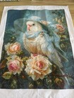 Handmade Gift Completed Finished Cross Stitch Pieces 15  x 19   New Decor