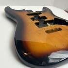 Vintage Fender Squier Stratocaster Body 3 Tone Sunburst Sss Strat Guitar Part