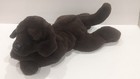 Fao Schwarz Plush Dog Brown Labrador Lab Puppy Floppy Stuffed Animal Toy 