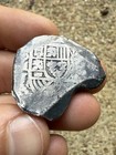 Heart Shaped  1715 Fleet Shipwreck Era 8 Reales Mexico City Cob Coin Full Omj