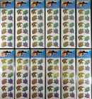 12 Packages Of Pearly Tropical Fish Stickers   great 7  Sticker Designs  Pmp4002