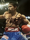 Manny Pacquiao Signed Auto 8x10 Boxing Photo Vs Juan Manuel Marquez 3 Psa 267