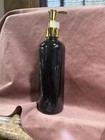 50 Empty Lotion Bottles Black With Gold Tops  I Think The Oz Is 8 50 