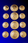 1009-blazer Jacket Buttons Circular S c Mat Gold Plated Masonic Freemasonry