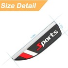 2pcs Car Rear View Mirror Rain Visor Guard  Auto Side Mirror Rain Eyebrow Cover 