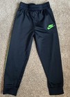 Nike Boys Logo 4t Jogger  Black And Bright Green Pull On Jogger